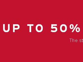 Up to 50% off selected items