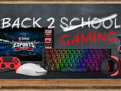 Back to gaming -30% -40% -50%