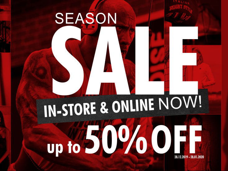 Season sale Ρ Π΄ΠΎ -50% Π½Π°ΠΌΠ°Π»Π΅Π½ΠΈΠ΅