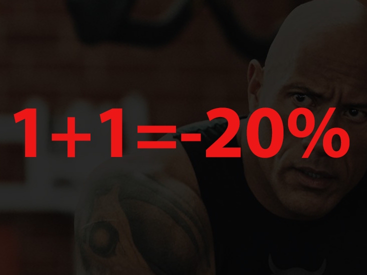 ΠΡΠΎΠΌΠΎΡΠΈΡ 1+1=-20%