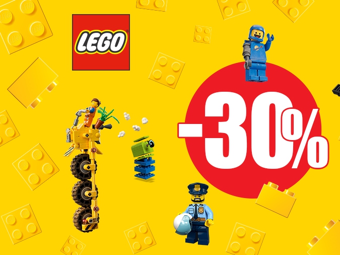Weekend Ρ -30% Π½Π°ΠΌΠ°Π»Π΅Π½ΠΈΠ΅ Π½Π° Π²ΡΠΈΡΠΊΠΈ ΠΌΠΎΠ΄Π΅Π»ΠΈ LEGO