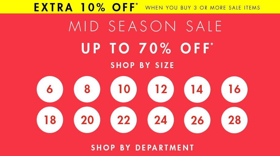 Mid season sale Ρ Π½Π°ΠΌΠ°Π»Π΅Π½ΠΈΡ Π΄ΠΎ -70% Π½Π° ΠΈΠ·Π±ΡΠ°Π½ΠΈ ΠΏΡΠΎΠ΄ΡΠΊΡΠΈ ΠΈ 10% Π΄ΠΎΠΏΡΠ»Π½ΠΈΡΠ΅Π»Π½ΠΎ ΠΏΡΠΈ ΠΏΠΎΠΊΡΠΏΠΊΠ° Π½Π° 3 ΠΈΠ»ΠΈ ΠΏΠΎΠ²Π΅ΡΠ΅ ΠΏΡΠΎΠ΄ΡΠΊΡΠ°