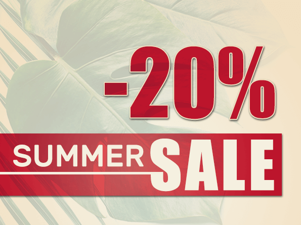 Summer sale Π΄ΠΎ -20%
