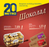 ΠΡΠΎΡΡΡΠ° Π½Π° ΠΠ΅ΡΡΠΎ - Π¨ΠΎΠΊΠΎΠ»Π°Π΄ Π·Π° ΠΏΠ΅ΡΠΈΠΎΠ΄Π° 03.10-30.10